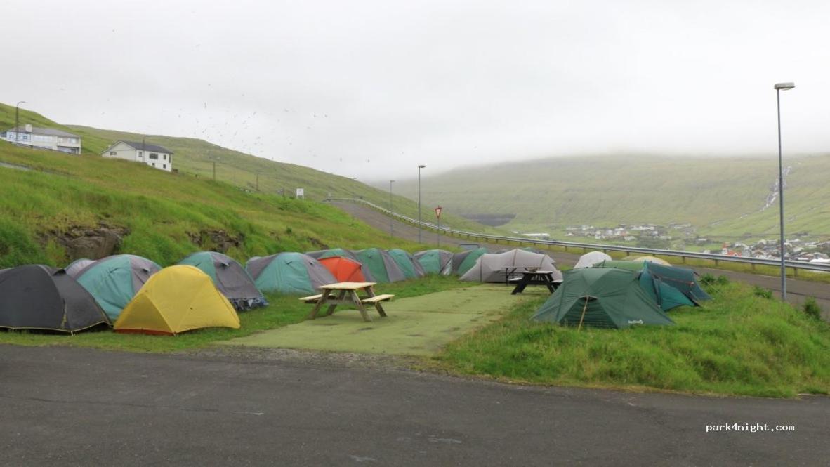 Giljanes Camping Sandavágur Exterior foto