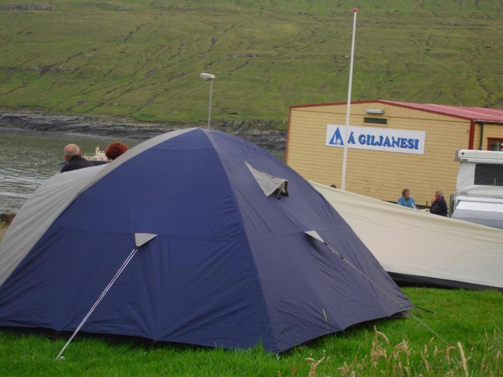 Giljanes Camping Sandavágur Exterior foto
