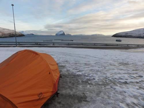 Giljanes Camping Sandavágur Exterior foto